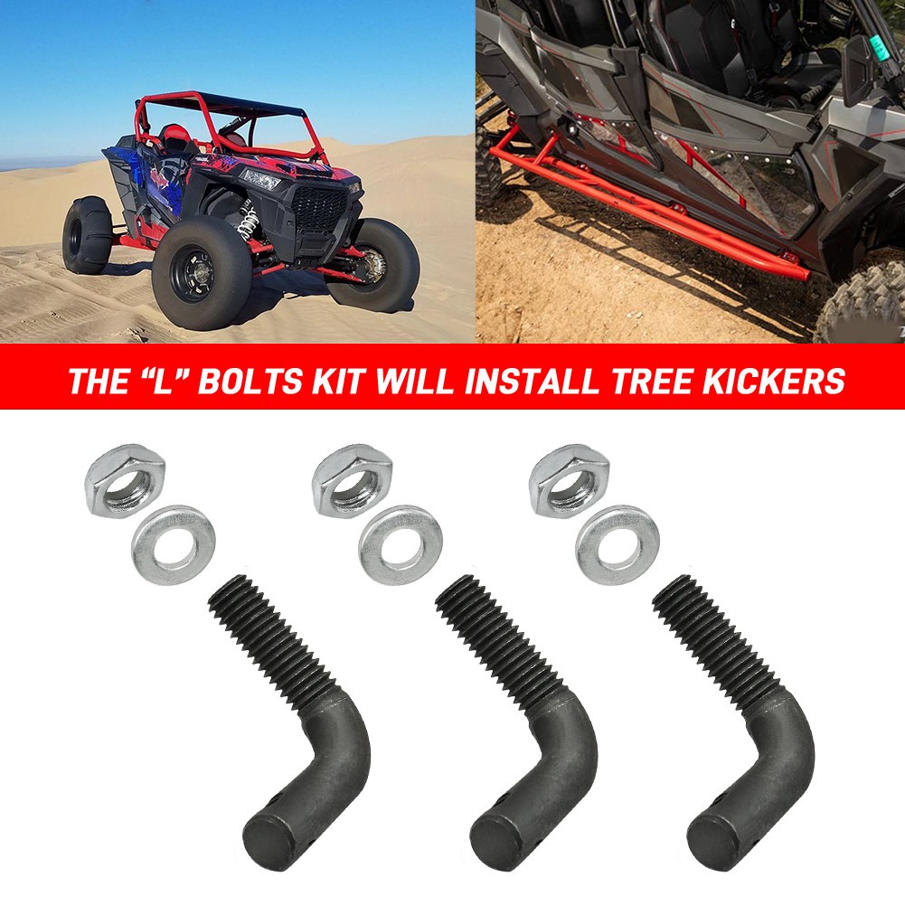 Tree Kicker Mounting Hardware Set For Polaris RZR 4 XP 1000 RZR 4 900 RZR XP 4