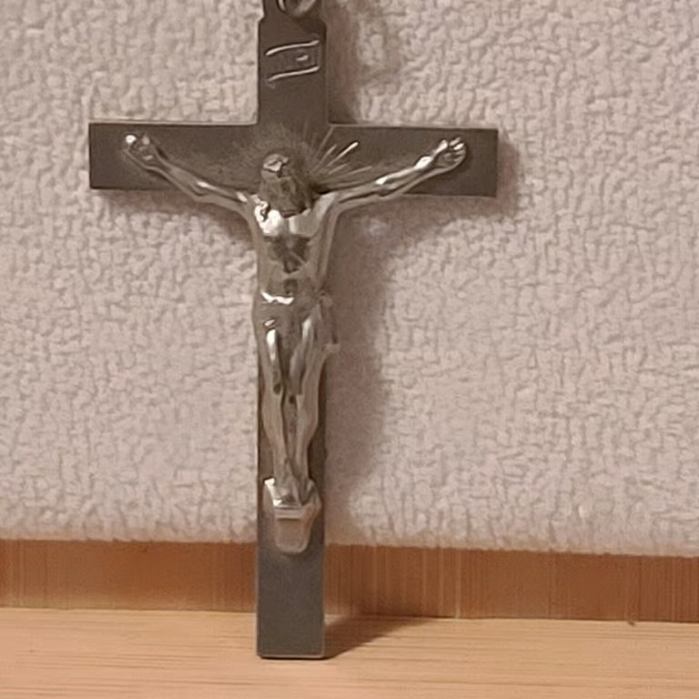 Inri Light Blue Beaded Rosery