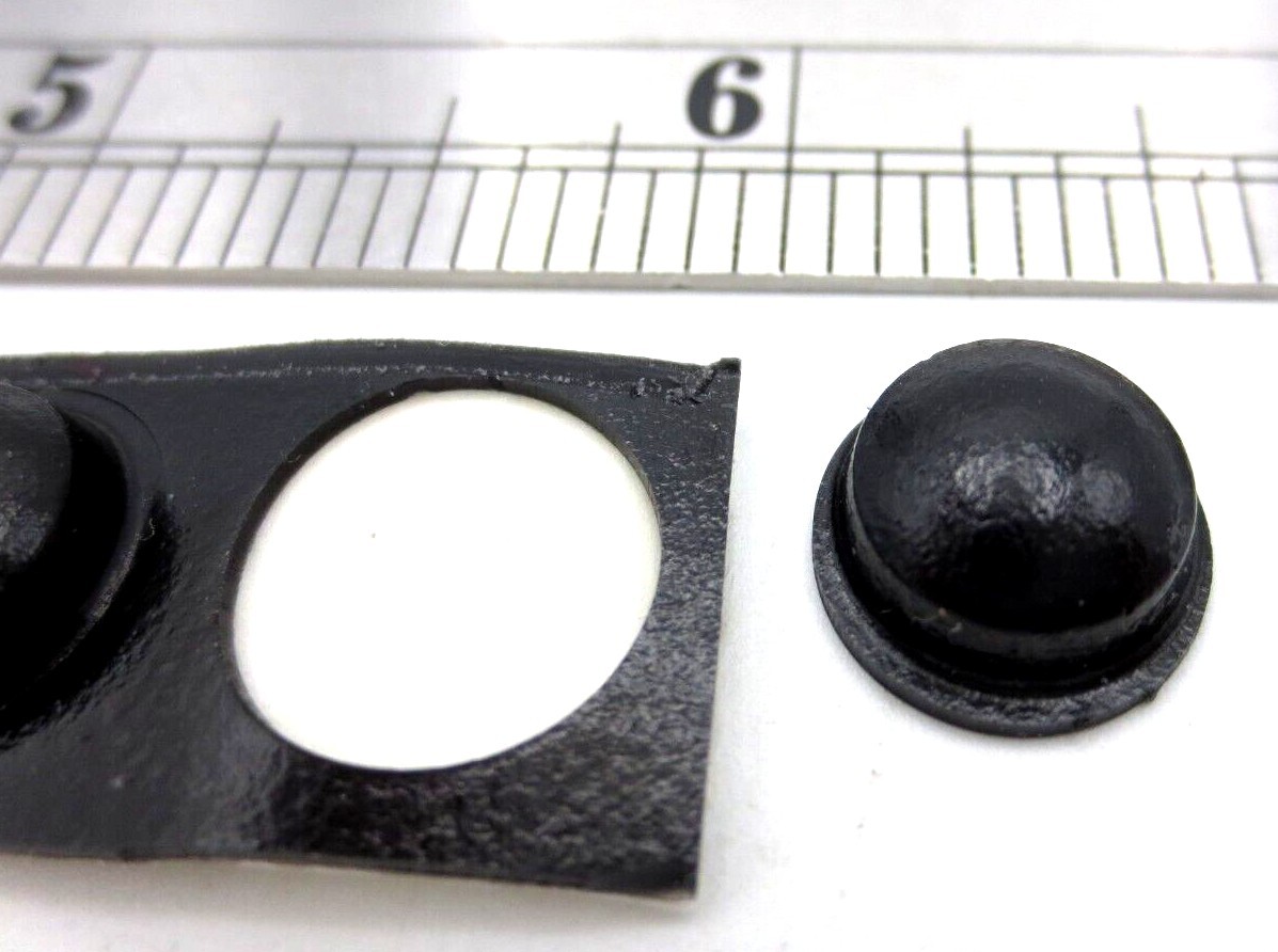 Stick on Rubber Feet for Computer Laptop Electronics Kitchen Appliance 7/16" Pad