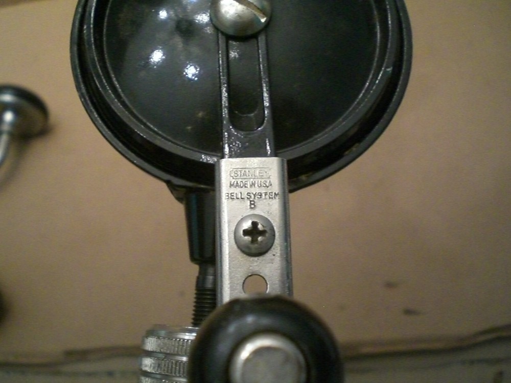 Vintage Stanley Bell System B Hand Crank Drill Egg Beater