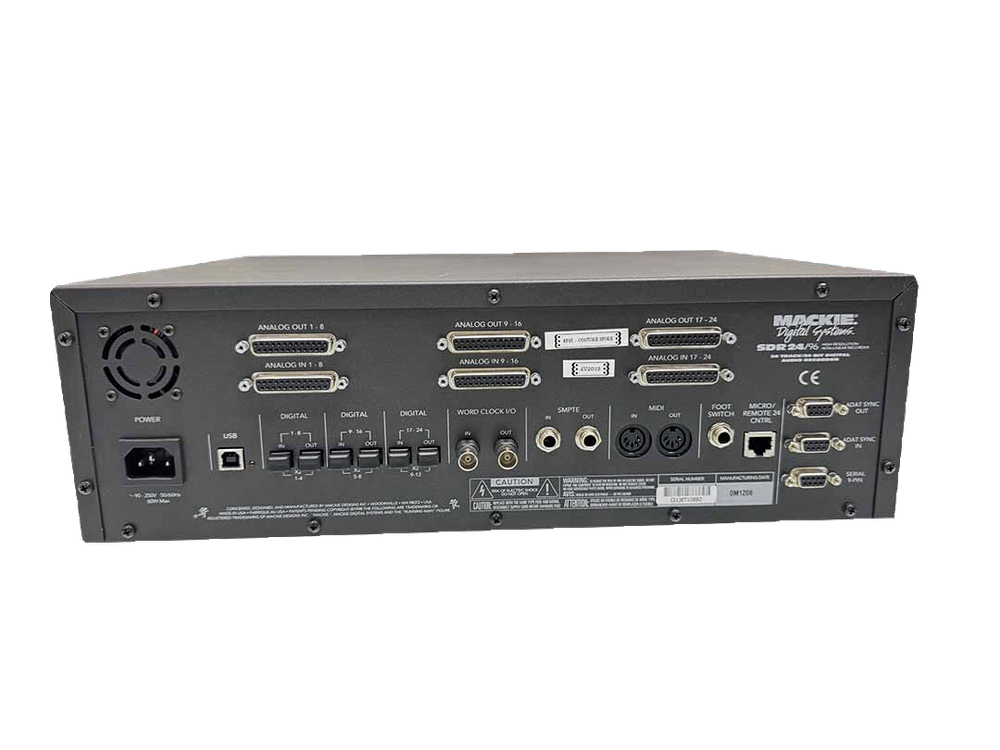 Mackie SDR24/96 24-track Hard Disk Recorder