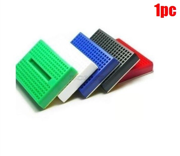 5Pcs For Arduino Shield Mini Solderless 170 Tie-Points Prototype Breadboard N it
