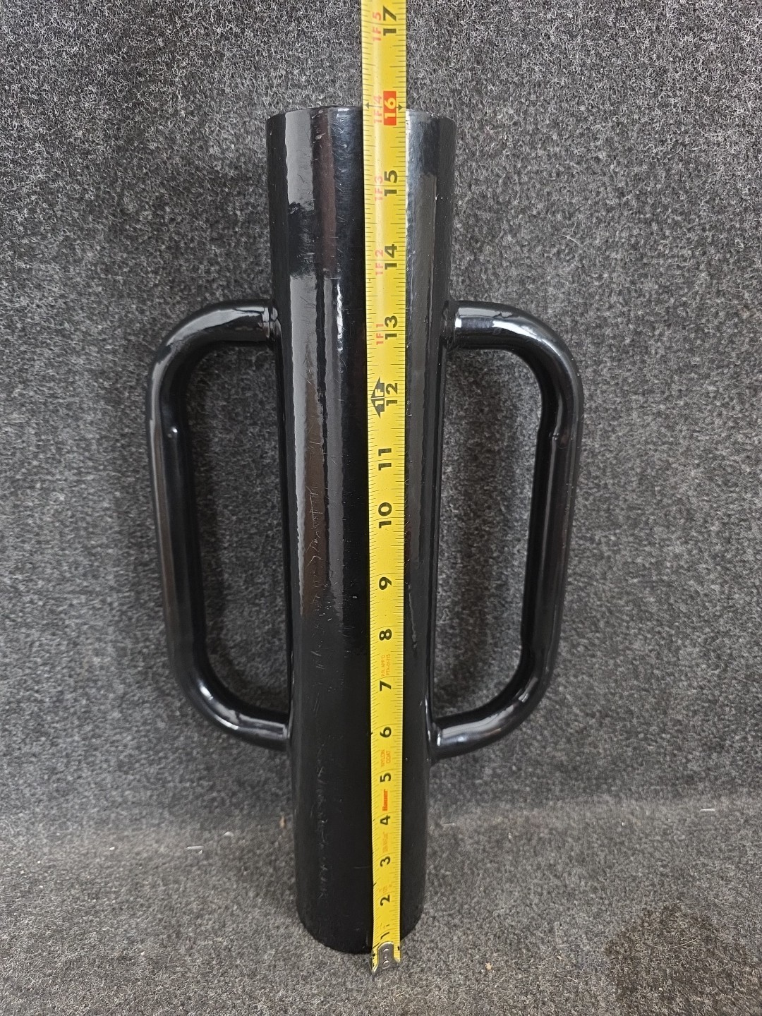7lb Two Handle Black Fence Post Driver.