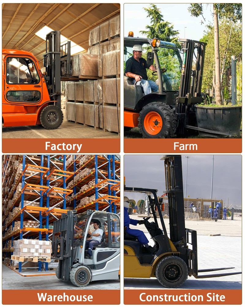 72" Length Pallet Fork Extensions 4.5" Width Fork Extensions for Forklift Truck
