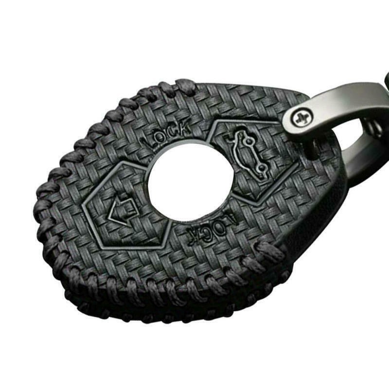 Leather Car Key Cover Keychain For BMW M3/E38 E35 E53 E60 E60 E61 E85 E85 E86