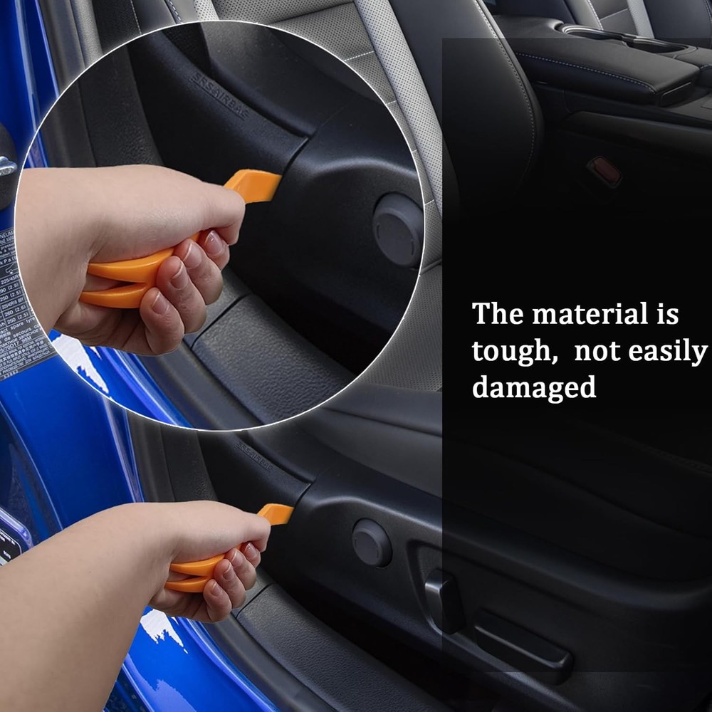 12 PCS Plastic Trim Removal Tool No Scratch Auto Trim Removal Tool Kit, Auto Cli