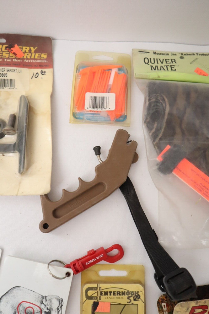 Assorted Archery Accessories Lot NEW & USED, Delta, HCA