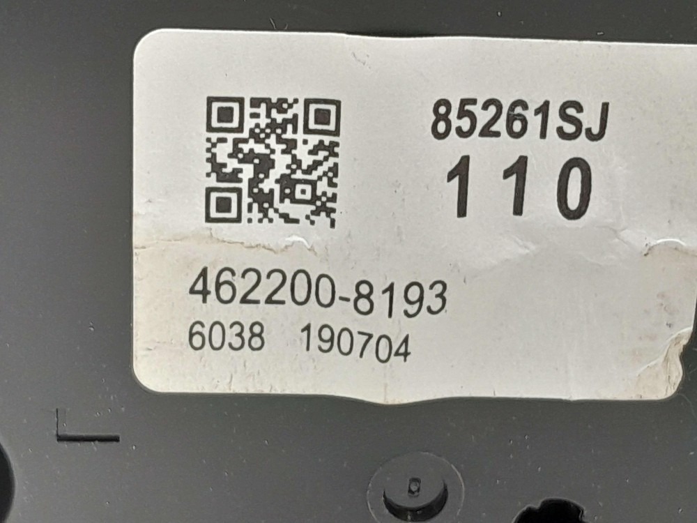 2019 Subaru Forester Clock / Temperature Display Screen OEM 85261SJ110