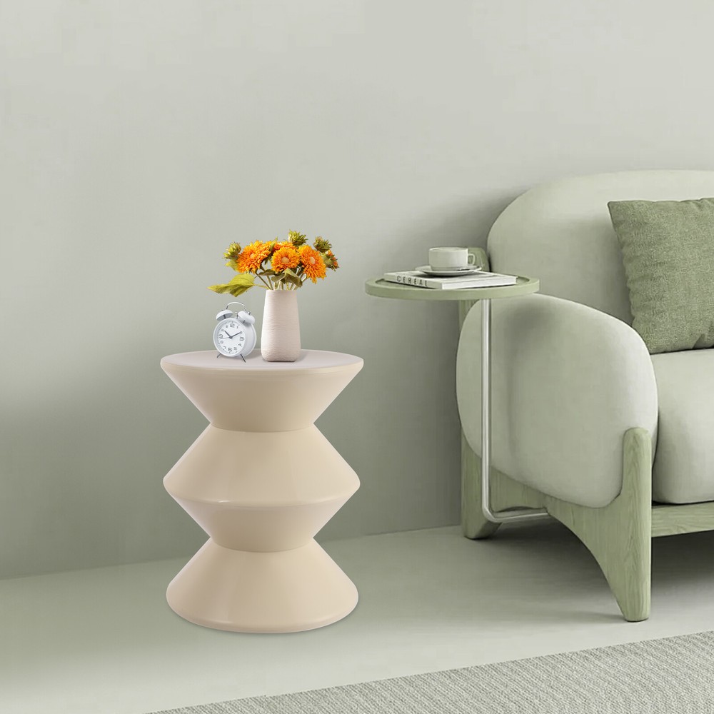 Side Table, Sofa Side Table, Modern Round End Table