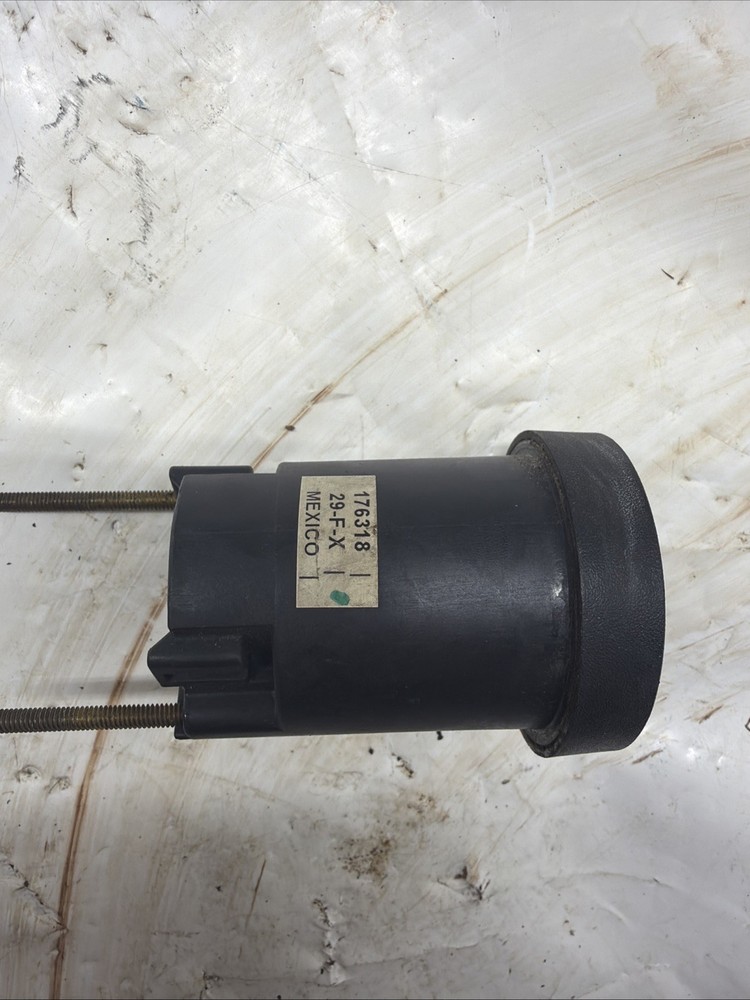 Outboard Johnson Evinrude 2" System Check Gauge Warning Tested