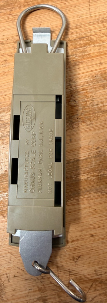 OHAUS Spring Scale up to 2000g 72oz 8004 USA Pull Tool NIB