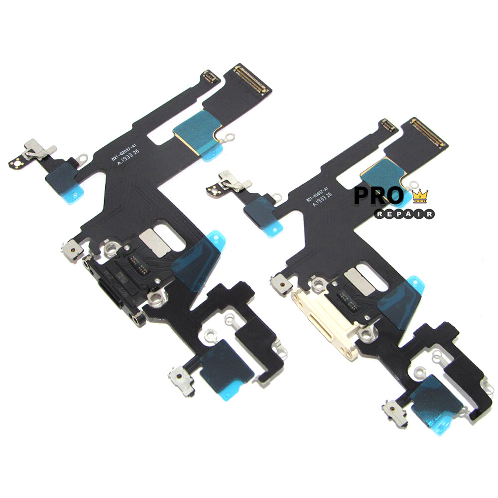 New Charging Port Dock Connector Audio Jack Mic Flex Cable Replace For iPhone 11