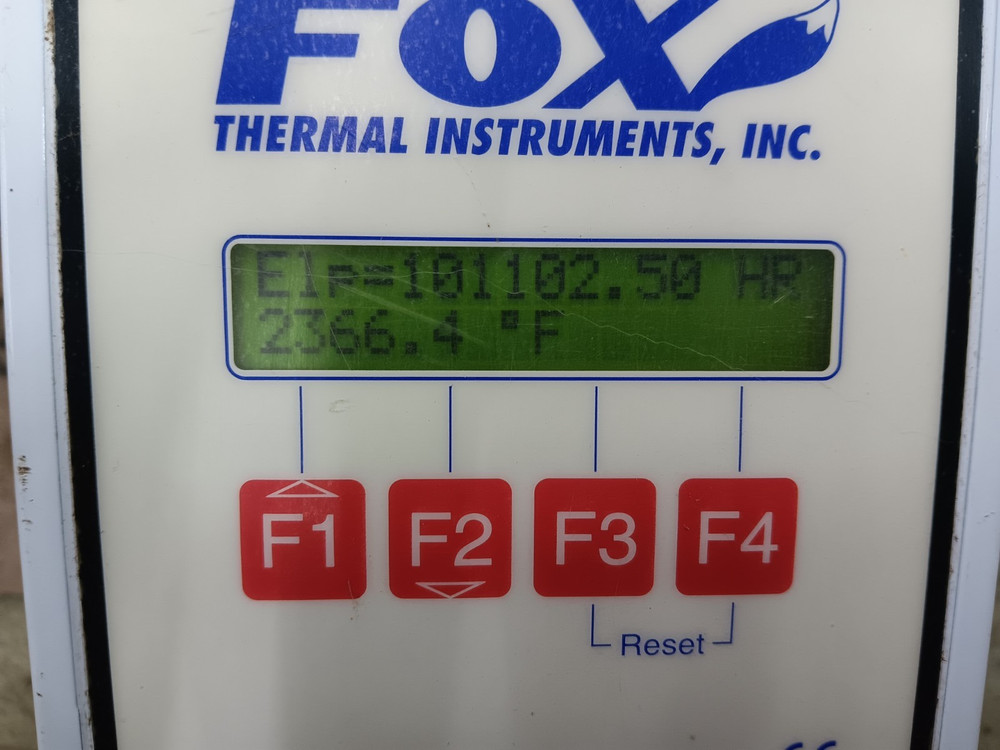 Fox Thermal Instruments Model FT2 Gas mass Flowmeter /Temperature Transmitter