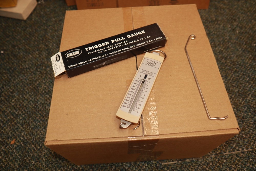 Used Ohaus # 8004-T Trigger Pull Gauge