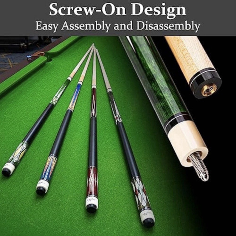 JOLORLY Super 58 Inch 19 Oz Pool Cue