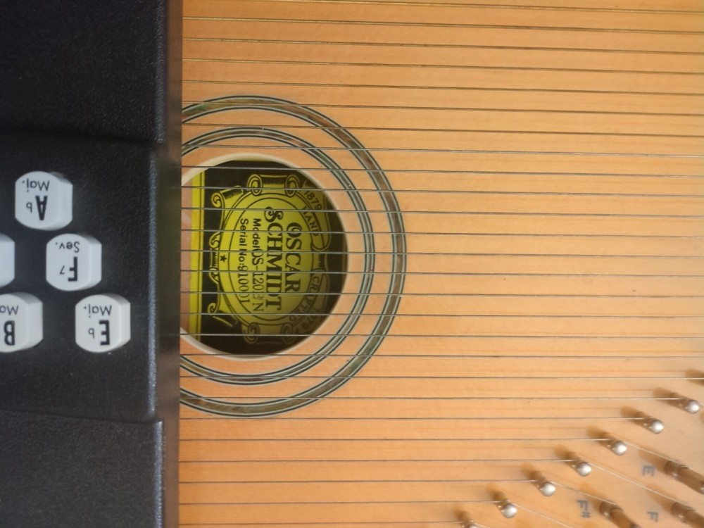 Oscar Schmidt Autoharp Model OS-120B/N