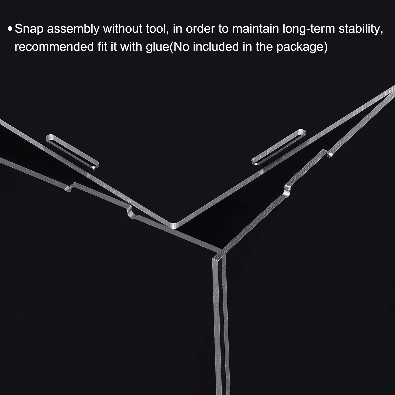 1Pcs 31x16x15.5cm Acrylic Display Case CRAFT Storage Box