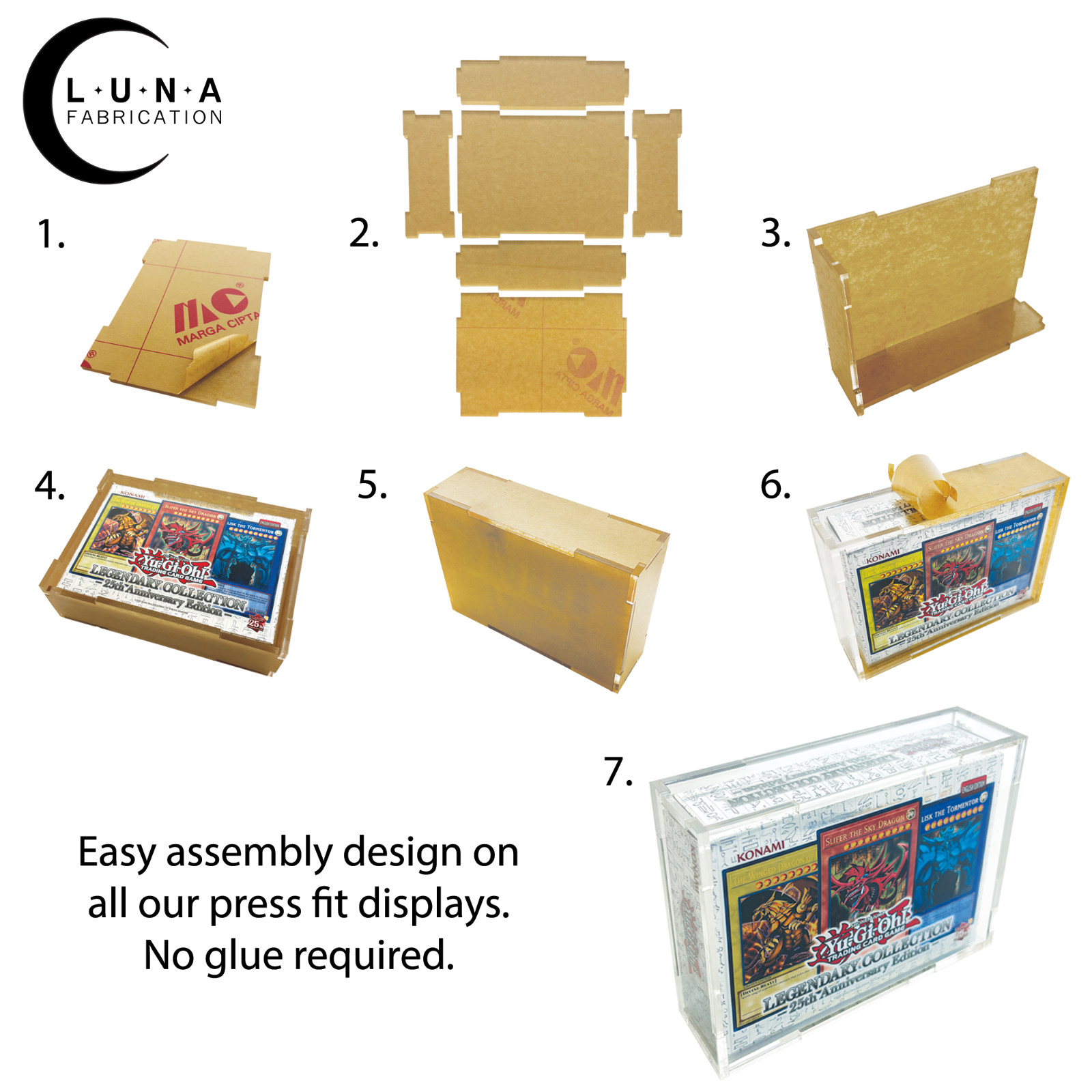 Acrylic Display Case for Pokemon Booster Bundle