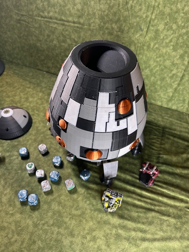 Overlord-class Dice Tower Drop Ship | Battletech | Mechwarrior Unpainted