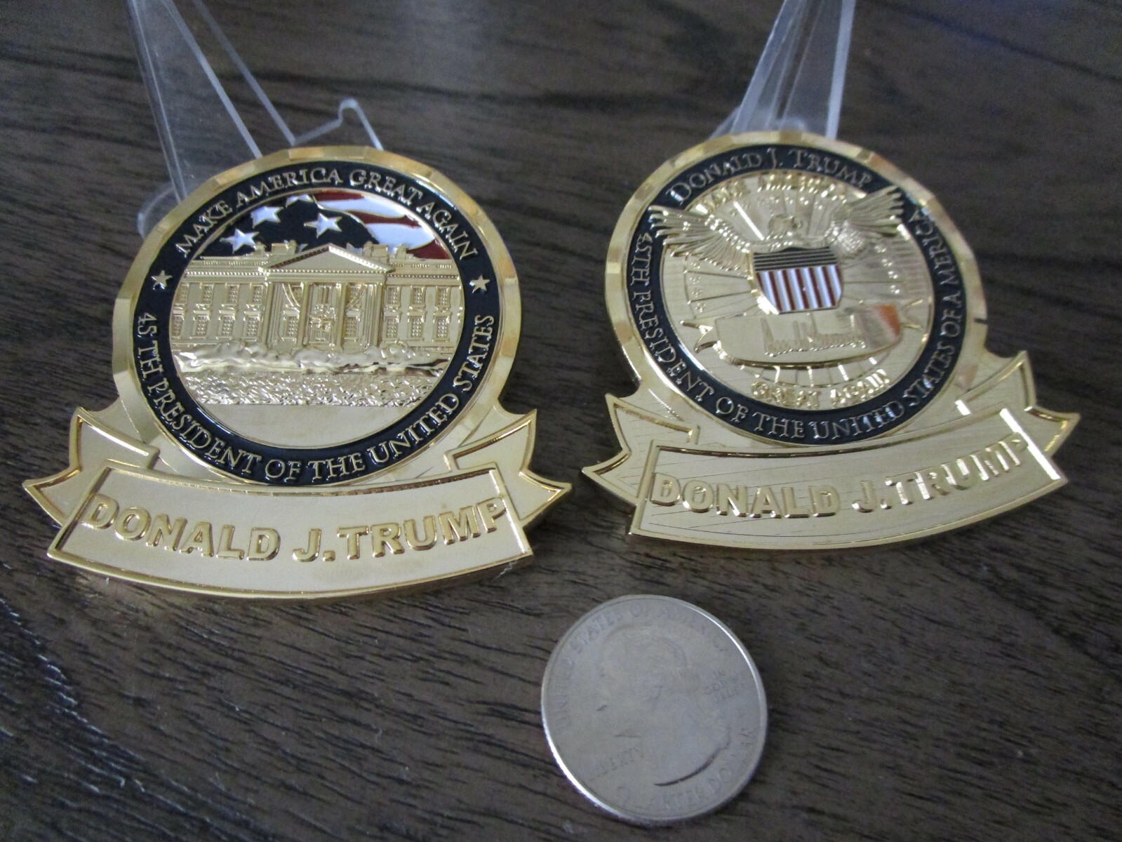 President Donald Trump White House MAGA POTUS Challenge Coin
