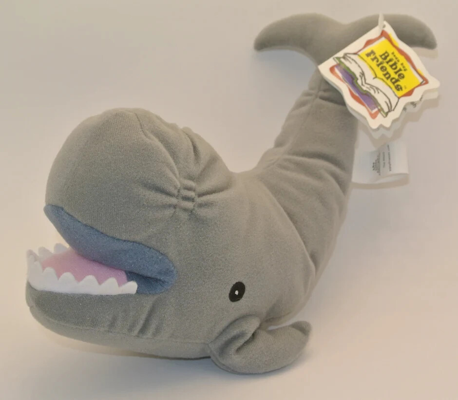 NEW WITH TAGS ECHELON ENTERPRISES THE BIBLE FRIENDS COLLECTION WHALE PLUSH TOY