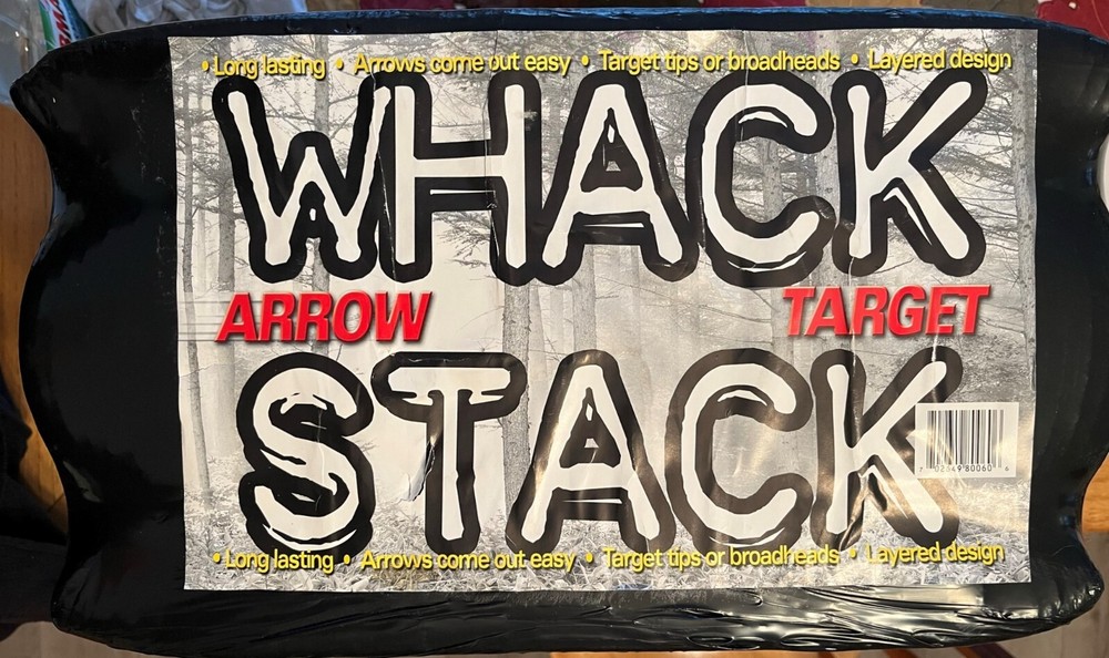 Whack Stack Archery Target Use Broadheads or Target Tips