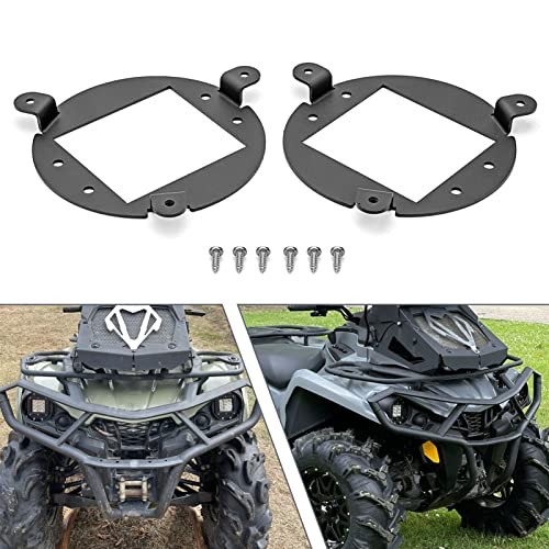 Headlight Upgrade Coversion Bezel Mount Bracket Compatible with Can-Am