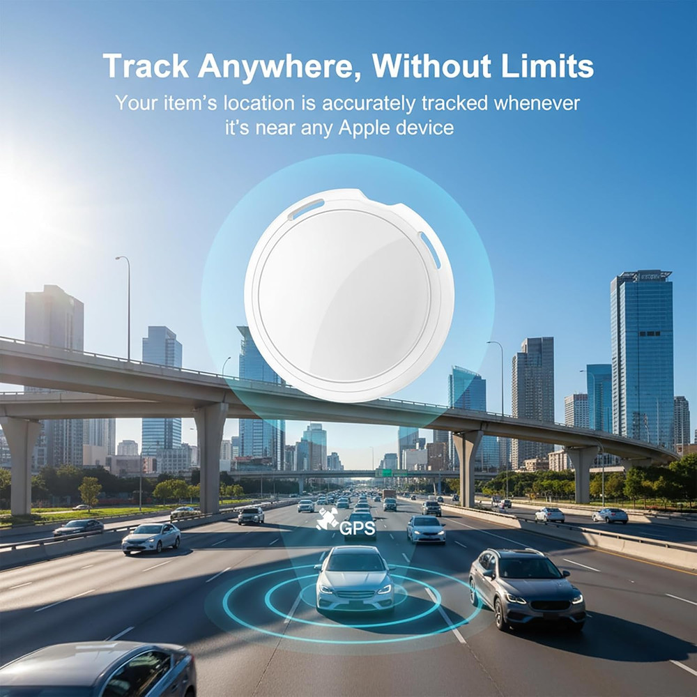 Mini GPS Tracker - Apple Find My No Monthly Fee