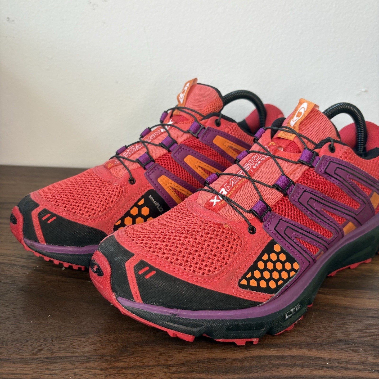 Salomon XR Mission 1 355483 Womens US 10 Running Shoes Multicolor Sneakers