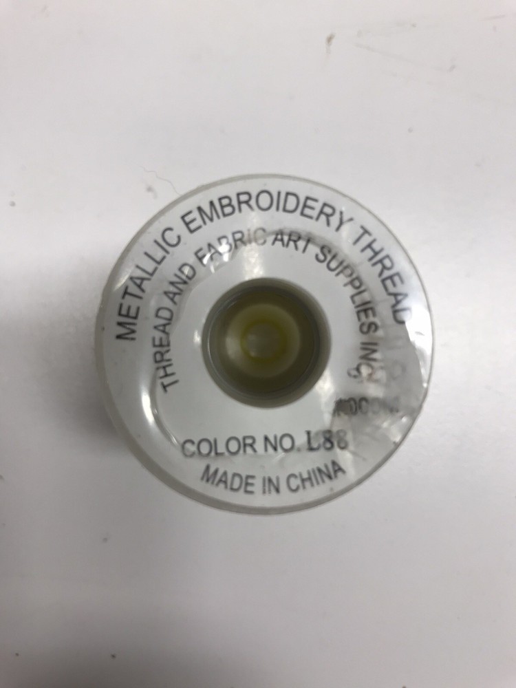metallic embroidery thread