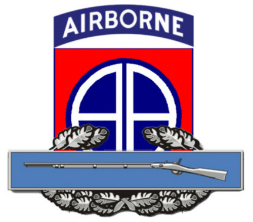 Address Labels - 82nd Airborne   w/CIB  #2