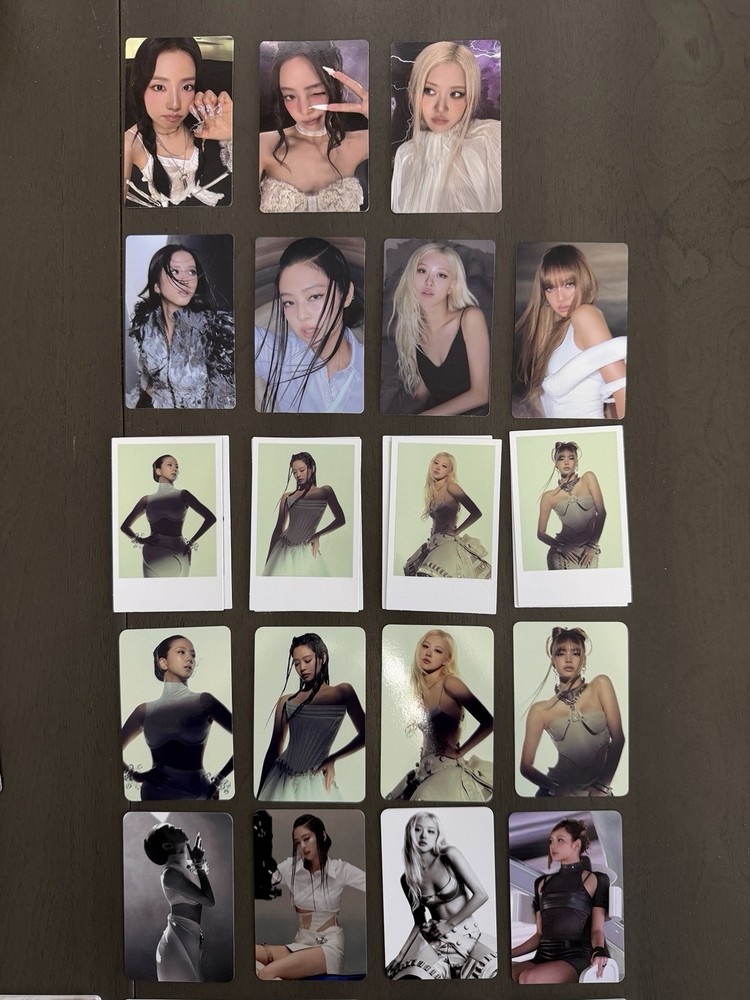 BLACKPINK DEADLINE Pre-order Benefit Photocards POBs