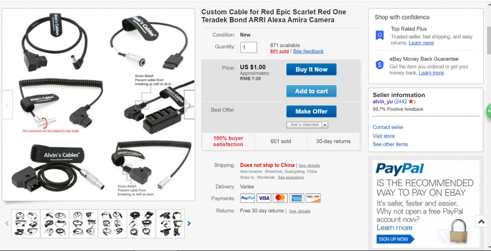 Alvin's Cables Custom Link for charmicklexd