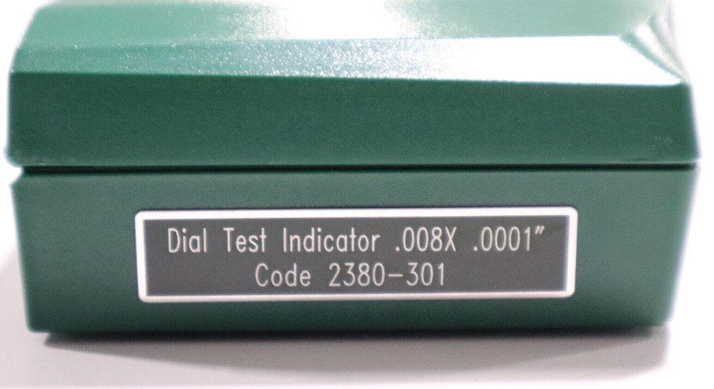 INSIZE #2380-301, DIAL TEST INDICATOR, .008 x.0001" E328