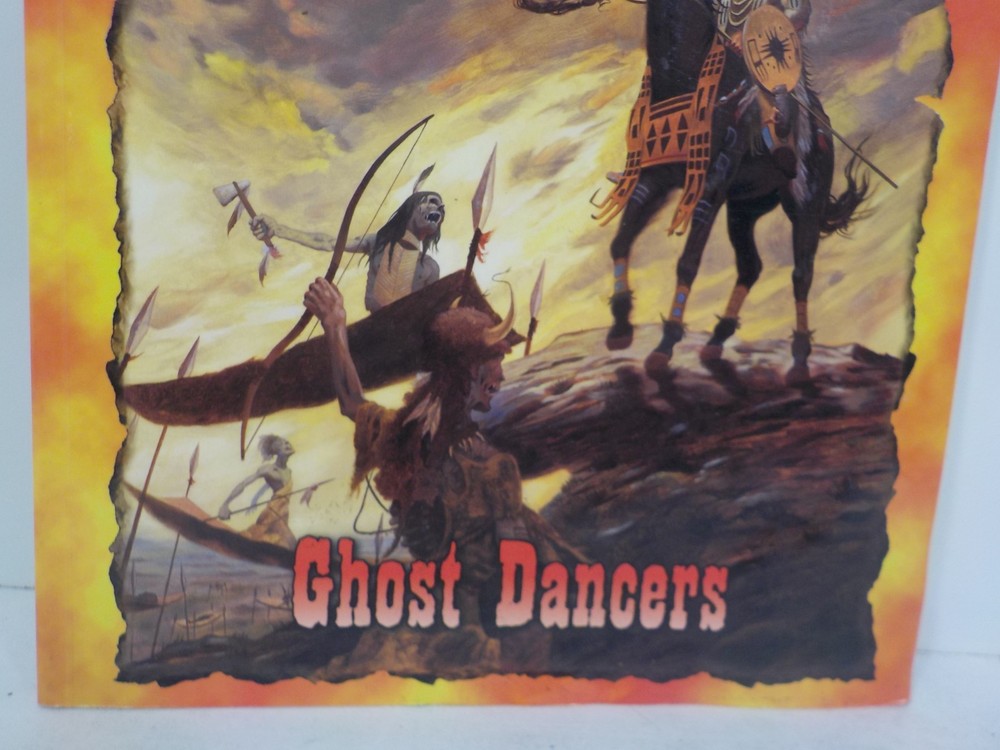 A0318 Deadlands Ghost Dancers Softcover Sourcebook RPG Pinnacle