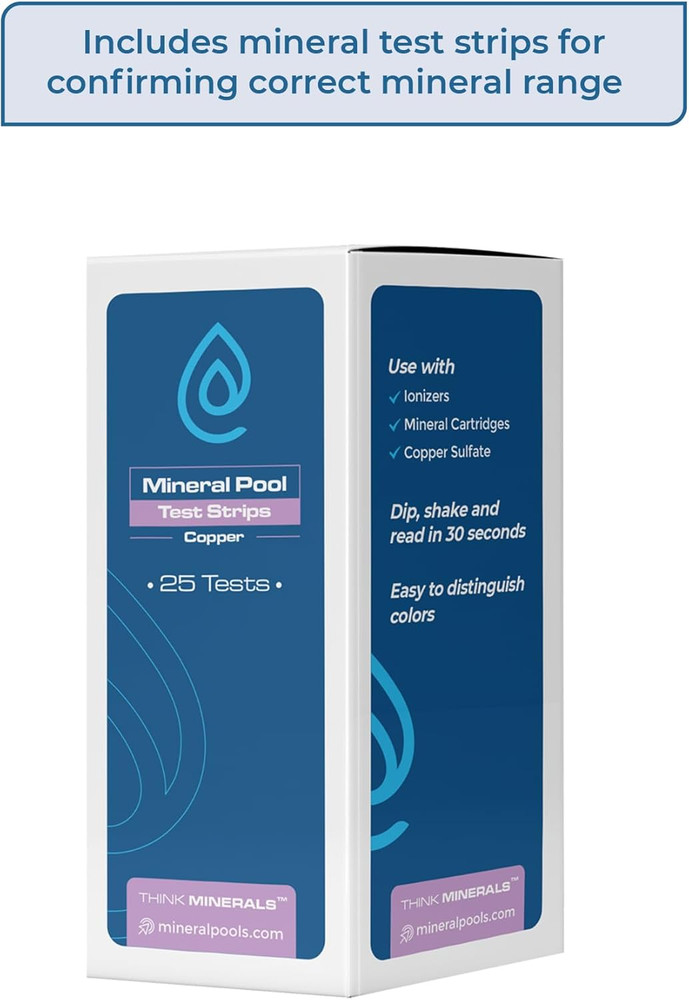Clearblue Self-Cleaning Pool Ionizer - Simple Install for 25K Gallons