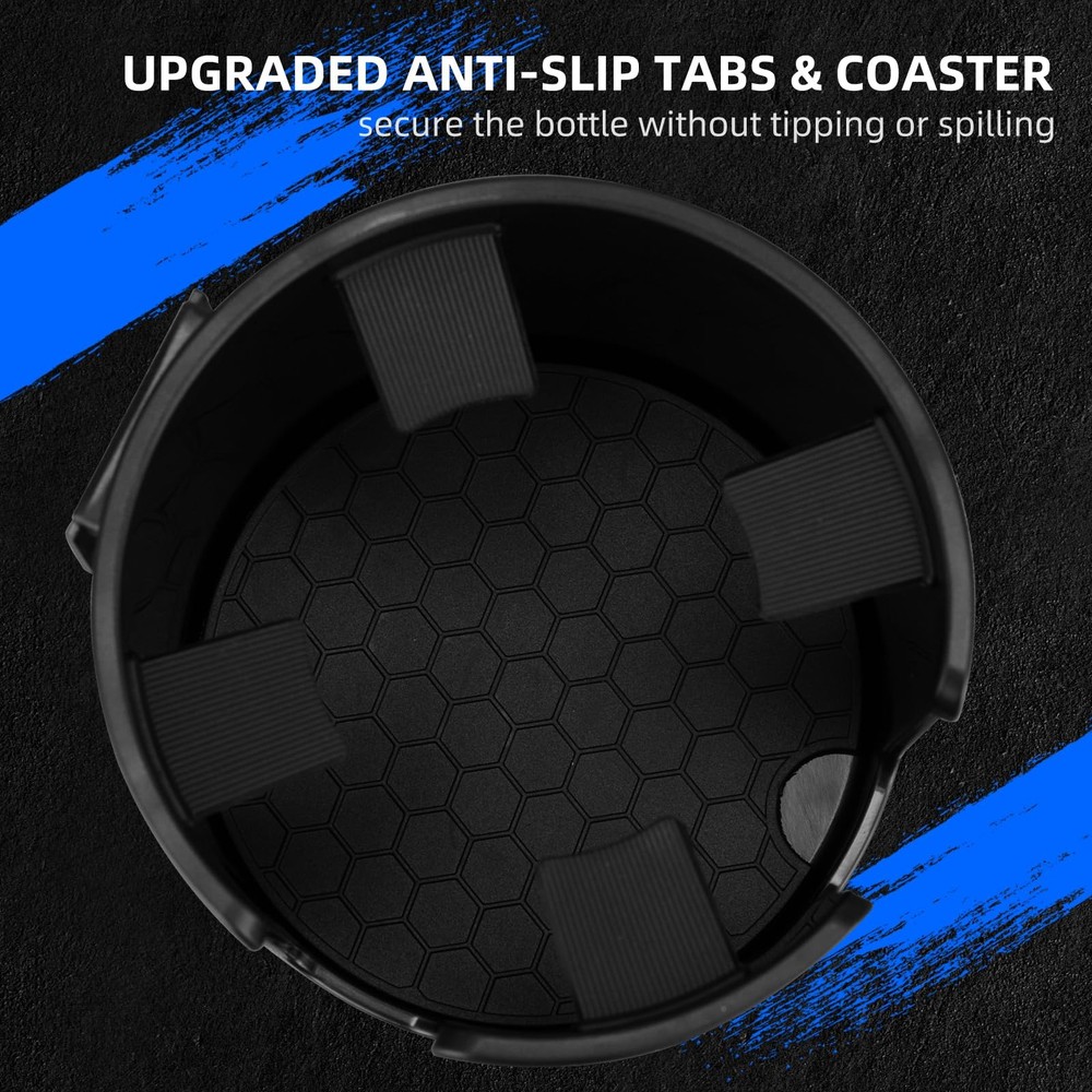 Car Cup Holder Expander, Extender Adapter for with Black
