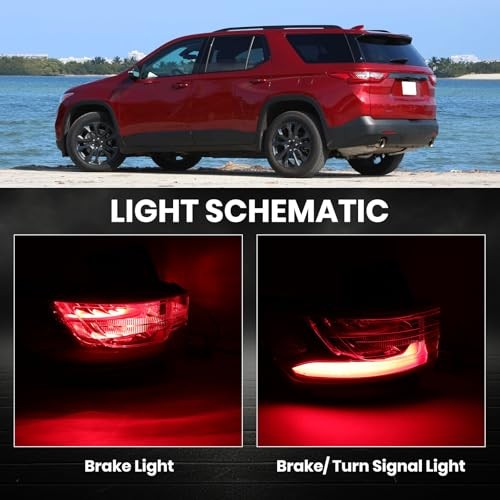 LED Outer Tail Light Compatible with 2018 2019 Left Driver Side For 2018-2020