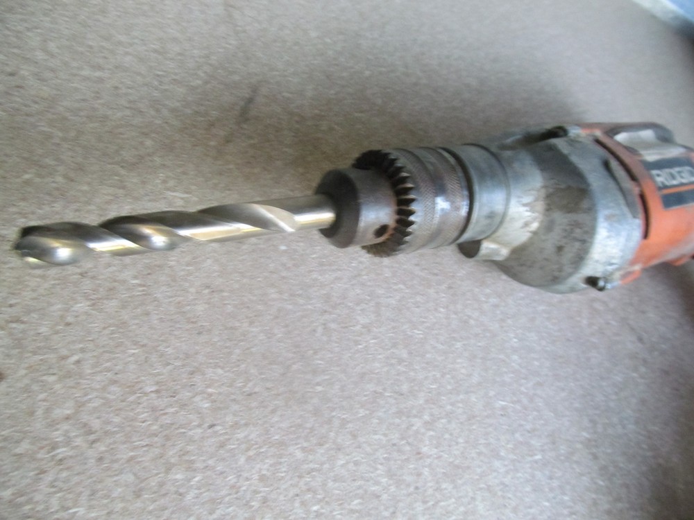 Ridgid R7111 1/2" 8A Corded Variable Speed Reversible Drill w/o Check