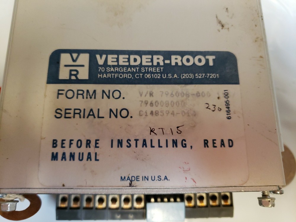 Veeder-Root Programmable Timer Counter 7960 USED