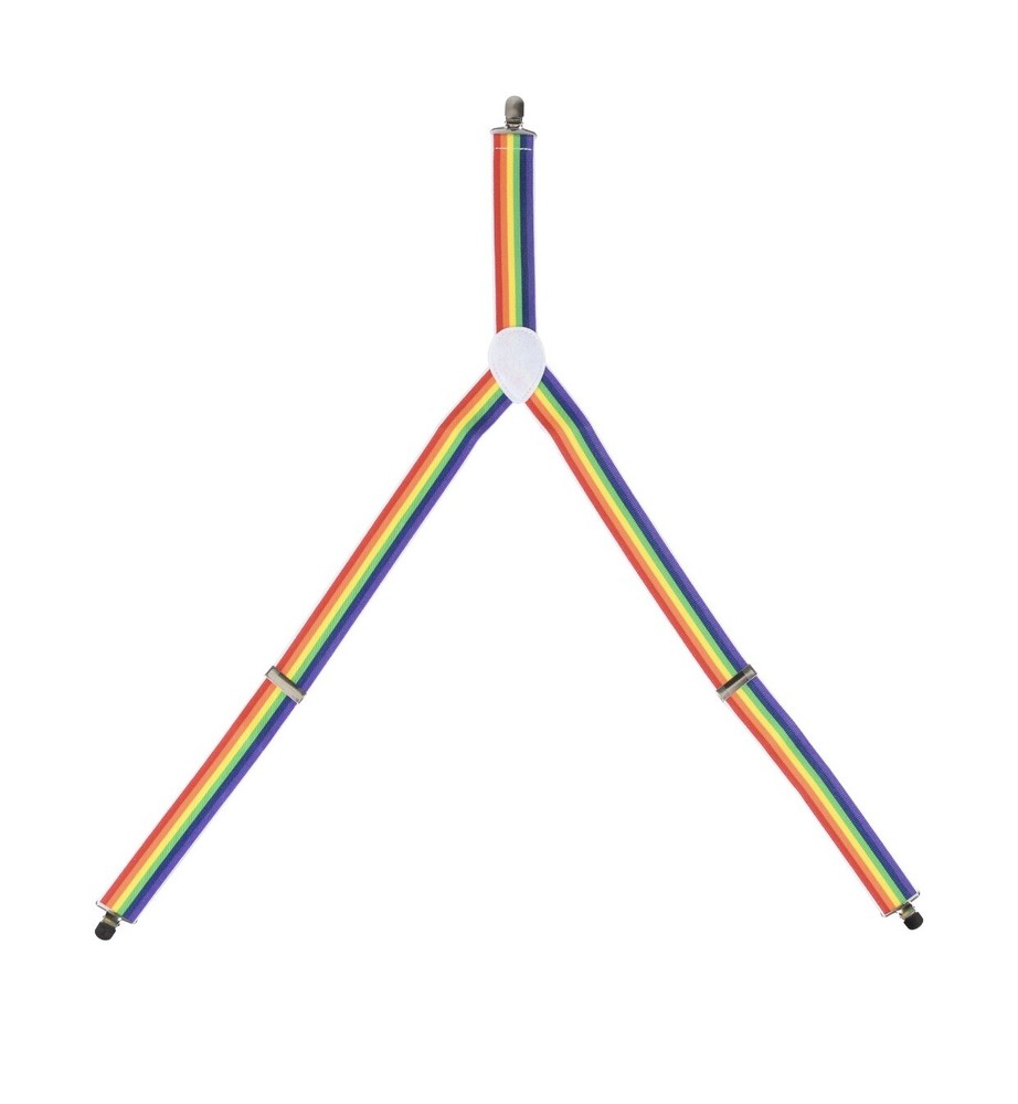 Suspenders -Pride Day Multicolor - Rainbow