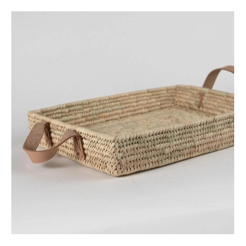 Handwoven Rectangle Basket | Date Palm