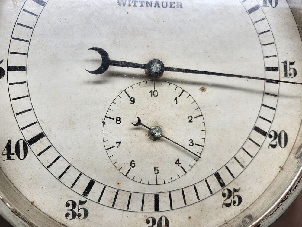 Vintage Wittnauer Wall Stop Watch