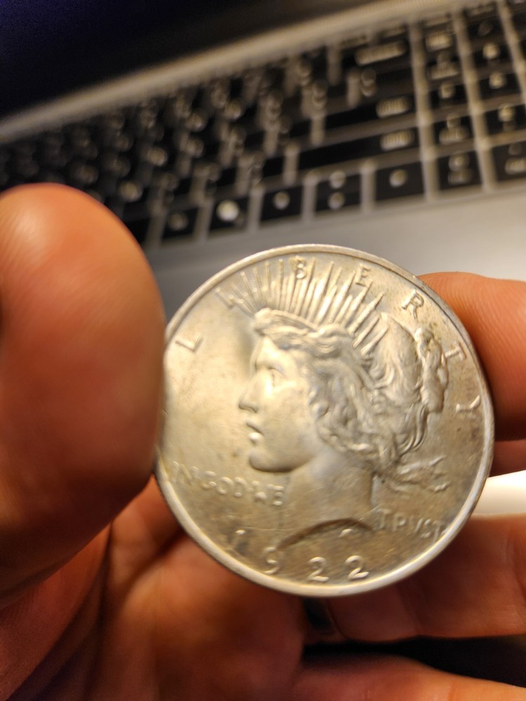 1922 Peace Silver Dollar