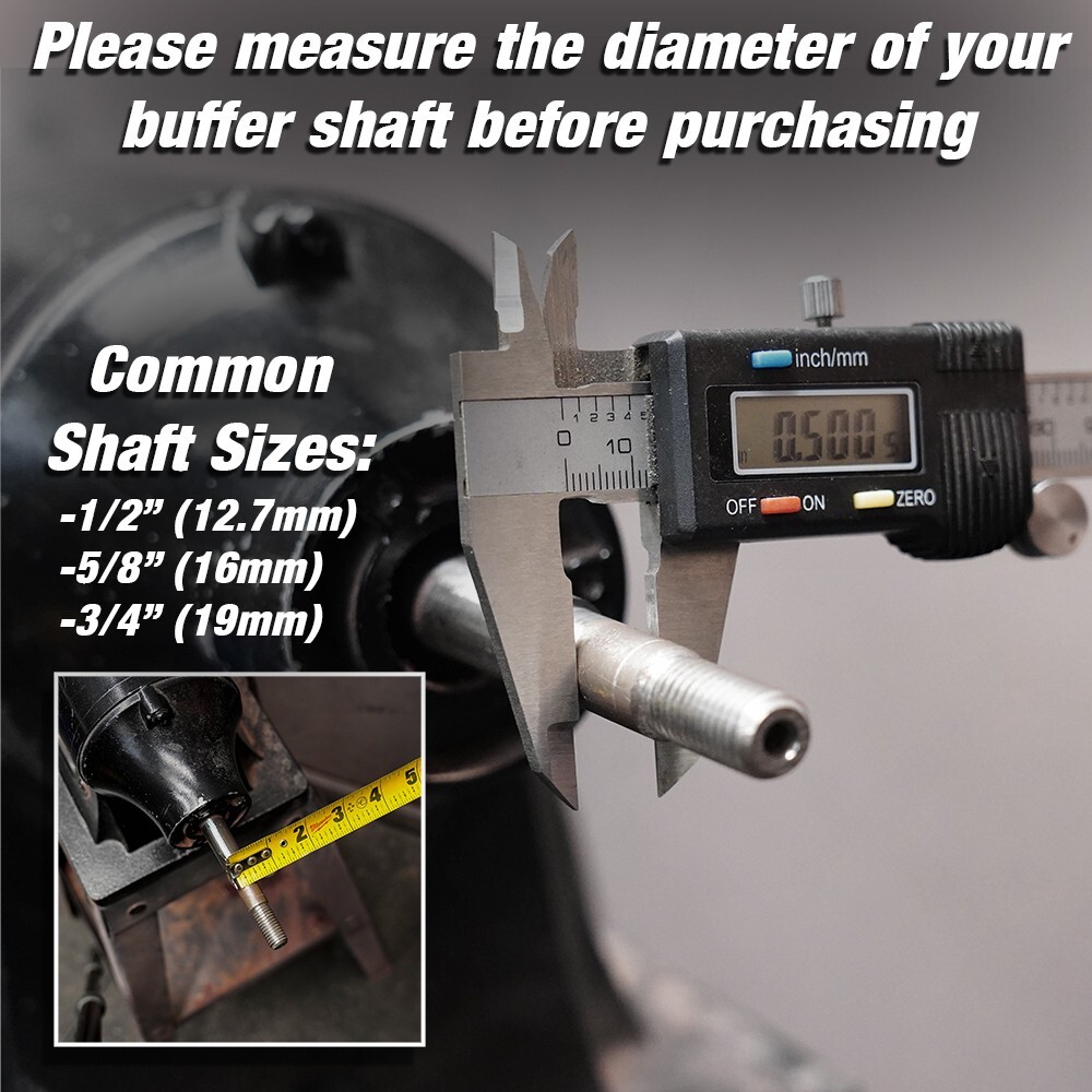 5/8" Bench Grinder Flanges & Spacers | Buffer Washers Polishing Buffing Grinding
