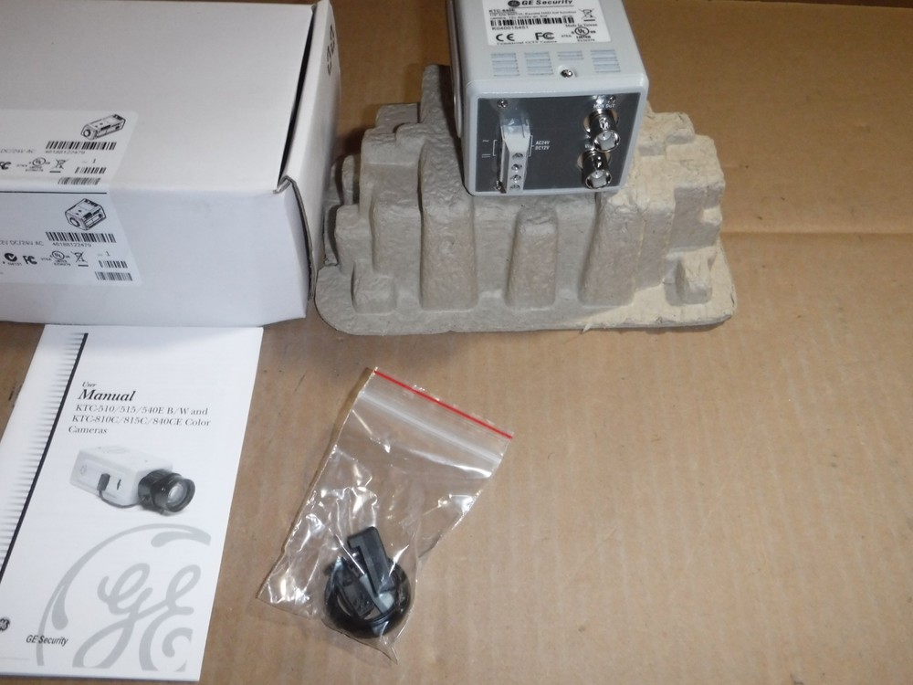 GE SECURITY 1/3" B/W 600TVL EXVIEW FULL FUNCTION CAMERA MODEL KTC-540E