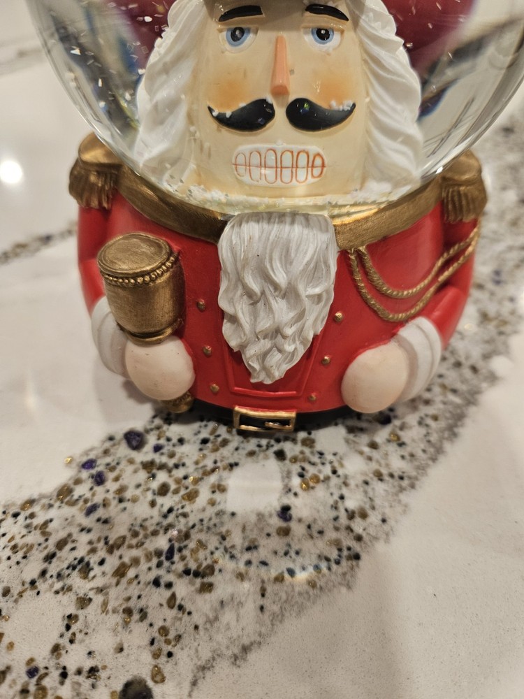 Nutcracker Snow Globe Music Box 6" x 4" - Target