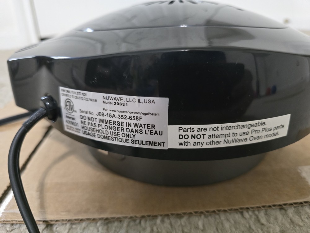 Nuwave Pro 20631 Infrared Oven Replacement Heating Element Tested Working