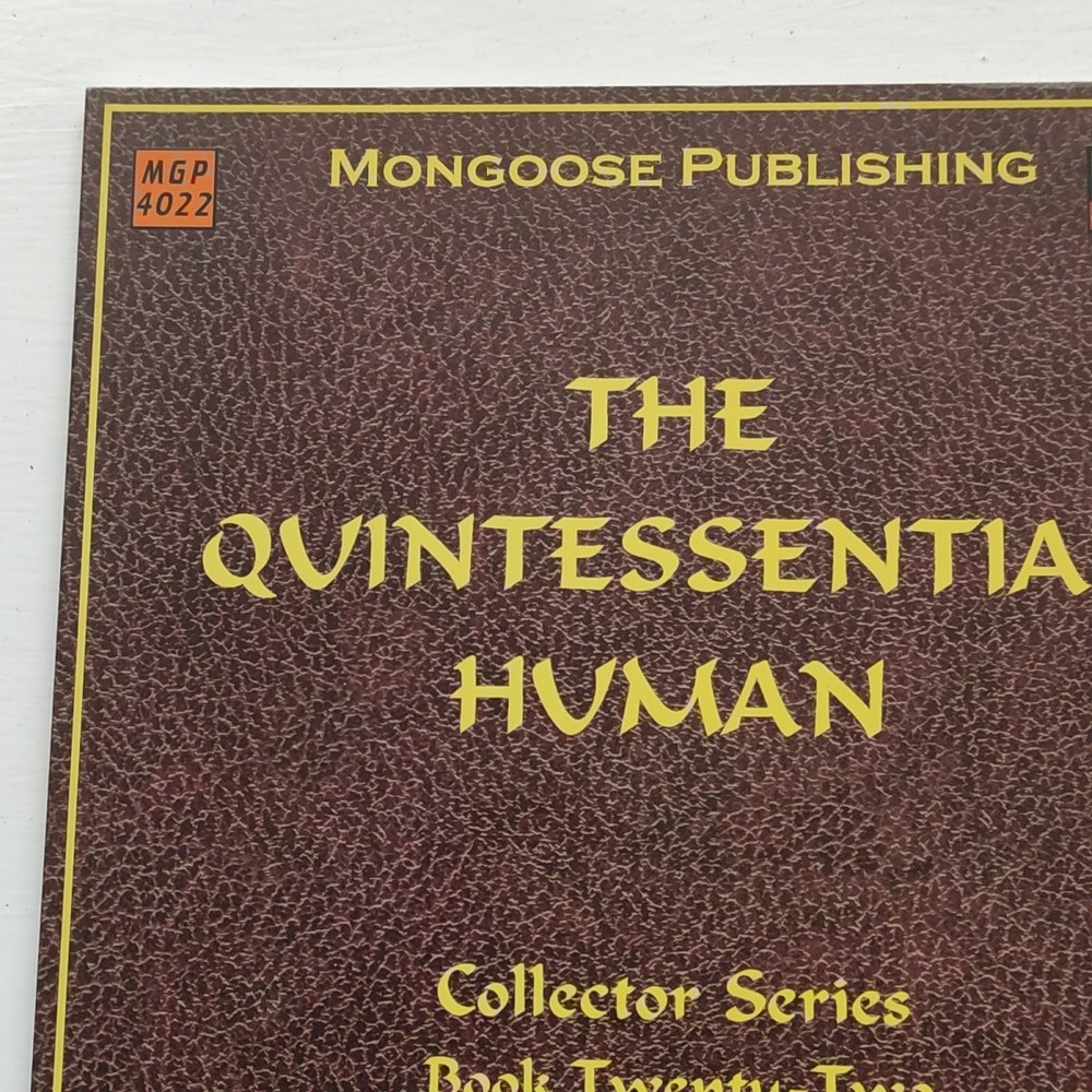 The Quintessential Human, Mongoose Publishing D20 3.5 Roleplaying Softback