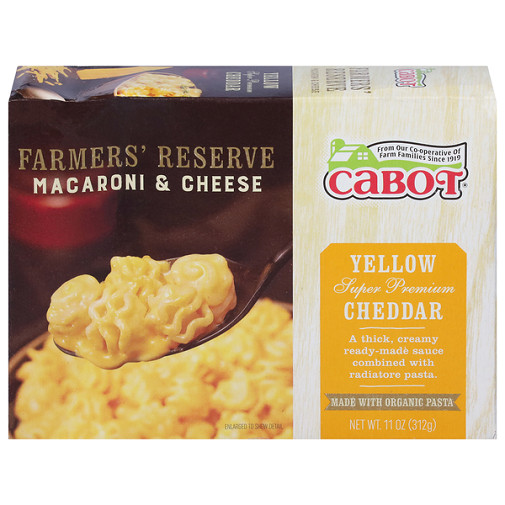Cabot Creamery Macaroni & Cheese Yellow Cheddar 3 Pack